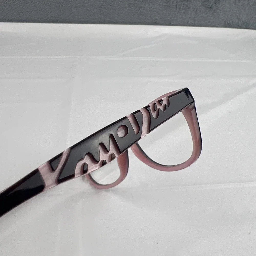 Ray Ban Kids Eyeglasses RB1544 3580 Pink Cat Eye Logo Arms 48-16-130 Frames #2